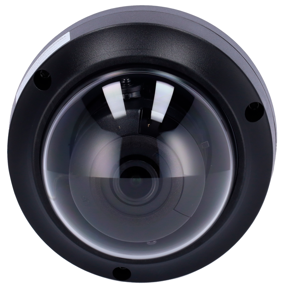 UNIVIEW UV-IPC3514LE-ADF28K-WP-BLACK - Cámara Domo IP Uniview - Easy - 4 MP | Lente 2.8 mm | microSD 512 GB - WDR 120 dB | Micrófono - Color Hunter con tecnología WISE-ISP - PoE | UMD | SIP Lite | IP67 | IK10 - Botón de reset | Color negro - imagen 3