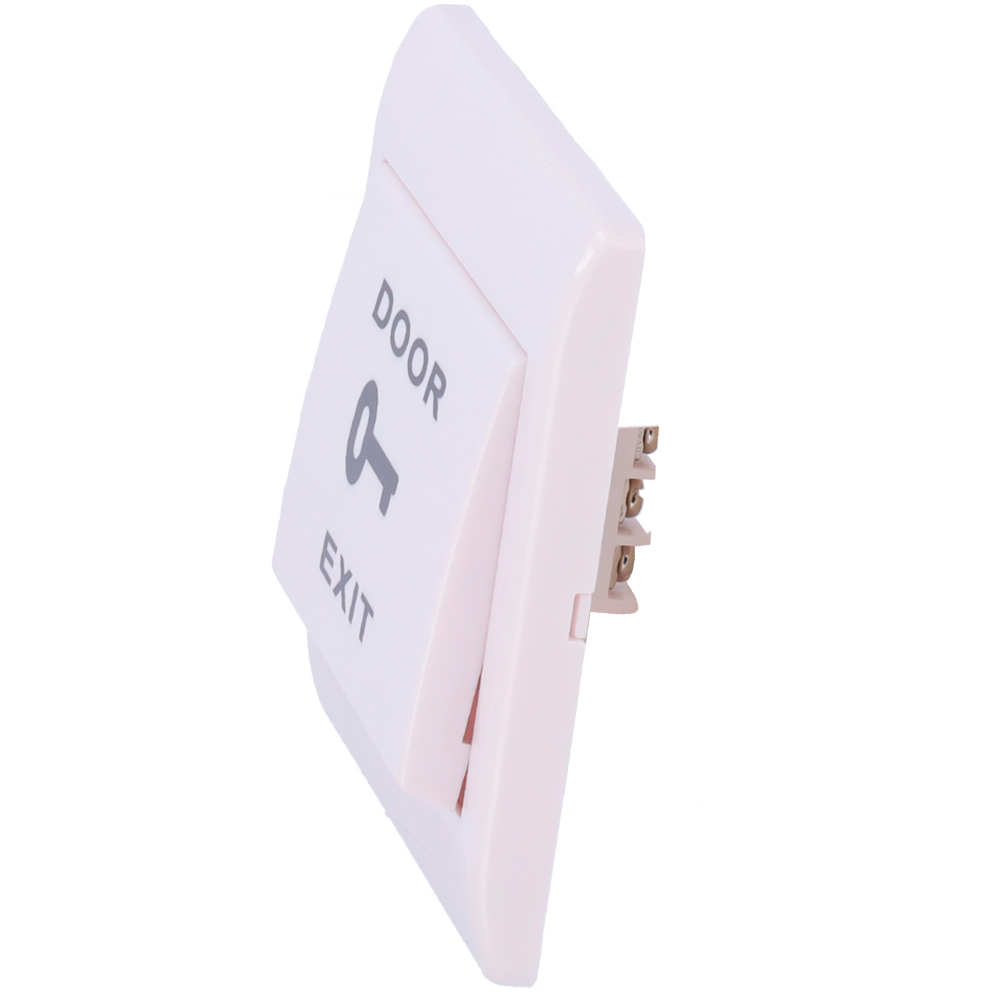 MARCA BLANCA PBK-812D - Pulsador de liberación de puerta - Uso profesional - Testado 500.000 usos - NO/NC/COM | Empotrado - Medidas 86 (Al) x 86 (An) x 20 (Fo) mm - Fabricado en plástico - imagen 3