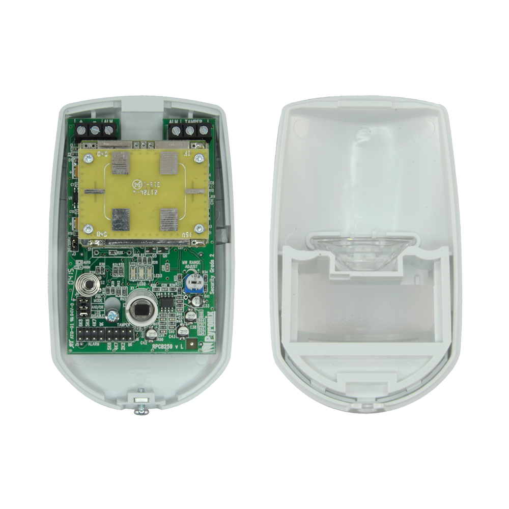 PYRONIX KX10DTP2 - Detector PIR doble tecnología - Antimascotas - Apto para uso en interior - 1 PIR Infrarrojos, 1 Microondas - Rango de detección 10 m - Cableado Grado 2 - imagen 3