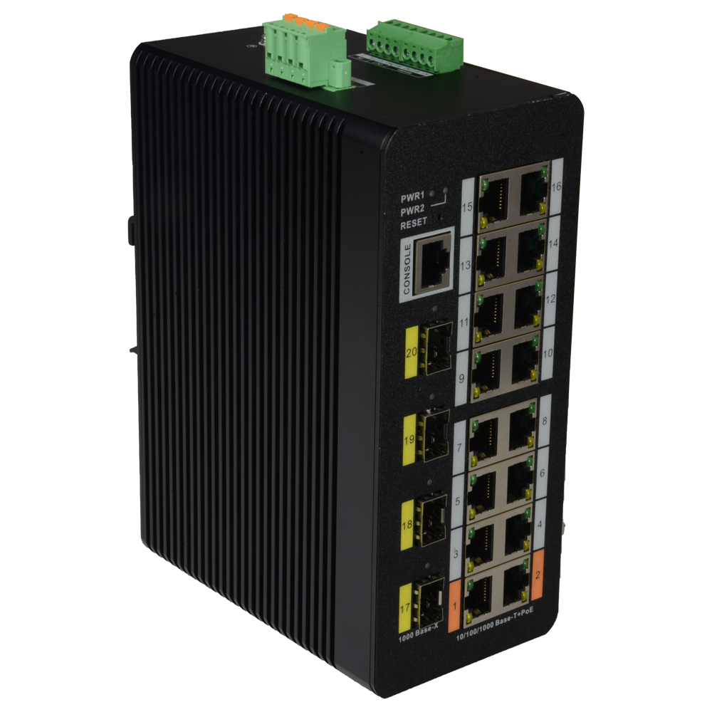 X-SECURITY XS-SW2016HIPOE-MGF-240-DIN - imagen 3