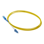 SAFIRE SF-LC-UPC-SC-UPC-SM-SX-3M - Cable de conexión de fibra óptica simplex - Fibra monomodo OS2 G657A2 de alto nivel - Conectores híbridos LC UPC y SC UPC - Longitud exacta de 3 metros - Cubierta exterior LSZH color amarillo - Compatibilidad de uso gené - imagen 3