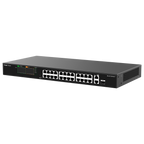 REYEE RG-ES126FGS-P - Reyee Switch PoE Sobremesa - 24 Puertos RJ45 + 1 Uplink RJ45 + 1 SFP Combo - 24 Puertos 10/100Mbps + 2 Puertos 10/100/1000Mbp - 24 Puertos PoE+ 802.3af/at | Potencia total 370W - Aislado de Puertos / Flow Control / PoE Watchdog - Plu - imagen 3