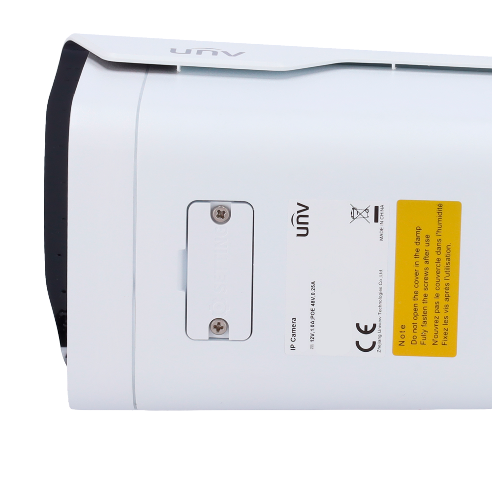 UNIVIEW UV-IPC2B28SA-ADZK-PI-I2A - Cámara Bullet IP Uniview - Gama Prime - 8 MP | Lente 2.7~13.5 mm | microSD 512 GB - IR 80 m | WDR 130 dB - Super StarLight | Conteo de personas | Wise-ISP - PoE | SIP | UMD | IP67 | IK10 - 2 Mic | Alarma | Audio - imagen 3