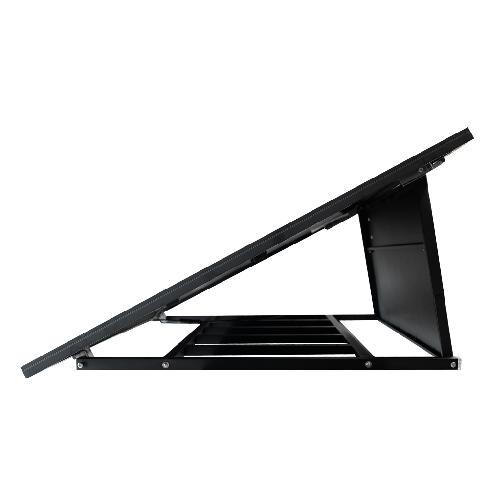 TSUN TSOL-ESK800-PB - TSUN Kit Solar Pop Up - 2 paneles Full Black 420W - Microinversor 800W - Soporte para instalación en suelo - Conexión WiFi - Permite conectar hasta 11 kits juntos - imagen 3