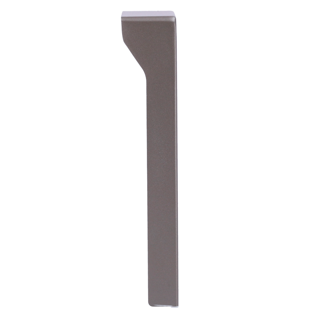 UNIVIEW UV-EP-CS201-F - Cubierta para videoportero - Específica para Uniview UV-OEU-201B-HMK-W - Medidas: 179 (Al) x 84 (An) x 33 (Fo) mm - Fabricada en aleación de aluminio - Visera para lluvia - Montaje encastrado - imagen 3