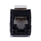 MARCA BLANCA KS6-TL180-BK - Conector para cables UTP - Conector salida RJ45 - Compatible UTP categoría 6 - Fácil instalación sin necesidad de herramientas - Bajas pérdidas - imagen 3