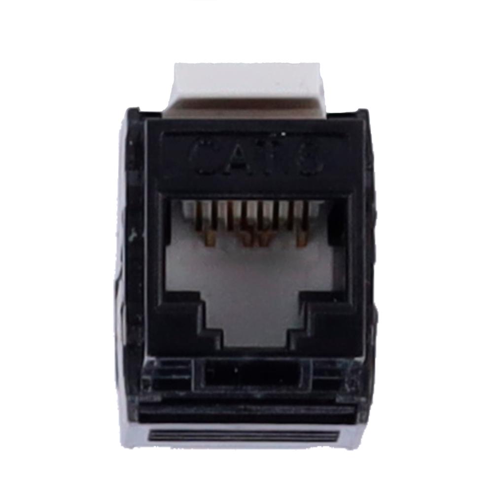 MARCA BLANCA KS6-TL180-BK - Conector para cables UTP - Conector salida RJ45 - Compatible UTP categoría 6 - Fácil instalación sin necesidad de herramientas - Bajas pérdidas - imagen 3