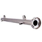 MARCA BLANCA TS-HANDRAIL-MIDDLE90-316 - Poste para cerramiento - Posición intermedia | Anclaje a 90º - Para cristales de cerramiento - Compatible con tornos - Dimensiones: 63 (An) x 1000 (Al) x 63 (Fo) mm - Fabricado en acero anticorrosivo SUS316 - imagen 3