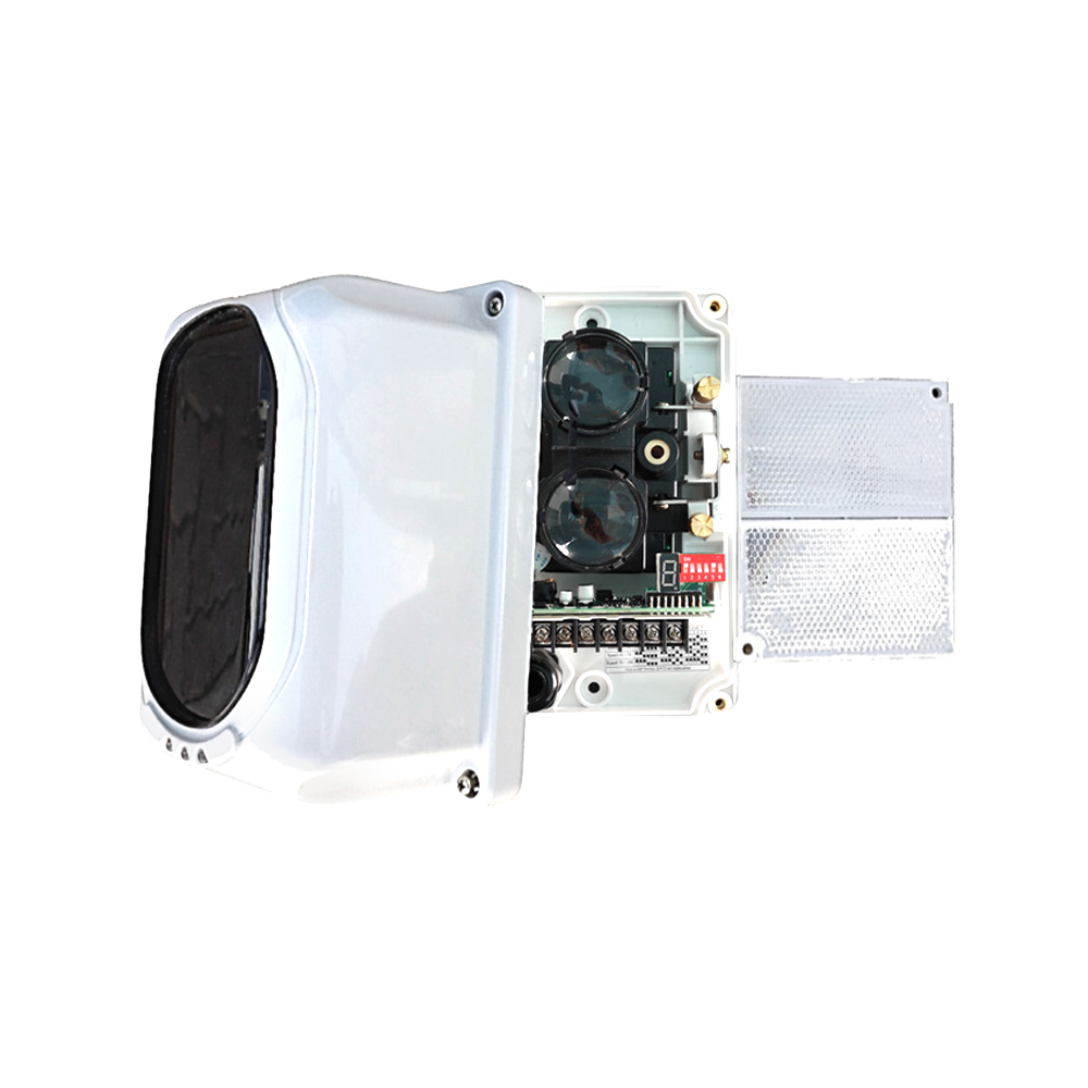 NEUTRAL FIREBEAM-100M - Barrera infrarroja de incendio - Alcance hasta 100 metros - Display y puntero laser para facil instalación - Apertura de 14 metros (7 a cada lado) - Sensibilidad ajustable - Certificado EN54-12:2015 - imagen 3
