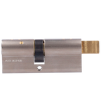 YALE-CYLINDER-HSK-4035 - Cilindro de alta seguridad doble embrague - Anti-bumping, ganzúa, taladro y rotura - Apto para YALE-LINUS-L2 - Sistema de 7 pitones activos y 2 sensores - Dimensiones 40 (interior) x 35 (exterior) mm - Incluye 2 llaves físicas - imagen 3
