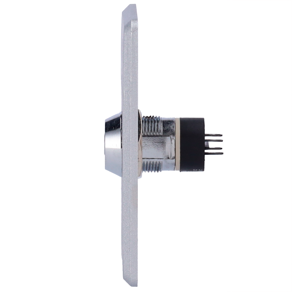 SAFIRE EXITBUTTON307-SLIM - Pulsador con llave - Uso profesional - Testado 500.000 usos - NO/NC/COM | Empotrado o superficie - Medidas 86 (Al) x 50 (An) x 29 (Fo) mm - Fabricado en acero inoxidable - imagen 3