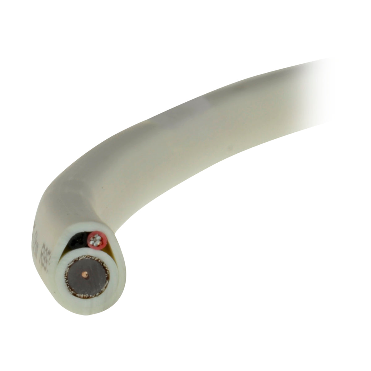 MARCA BLANCA RG59P-100B - Cable Combinado - RG59 + alimentación - Rollo de 100 metros - Cubierta color blanco - Diámetro exterior 9.0 mm - Bajas pérdidas - imagen 3
