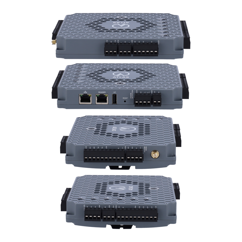 ZKTECO ZK-ATLAS-160-C - Controladora de acceso PoE Multi-identificación - Huella, tarjeta, QR dinámico o PIN - TCP/IP, WiFi | Conexión con controladora esclava - 2 lectores por Wiegand | 2 lectores por OSDP - Salida de relé para 1 puerta - Software ATLAS - imagen 3