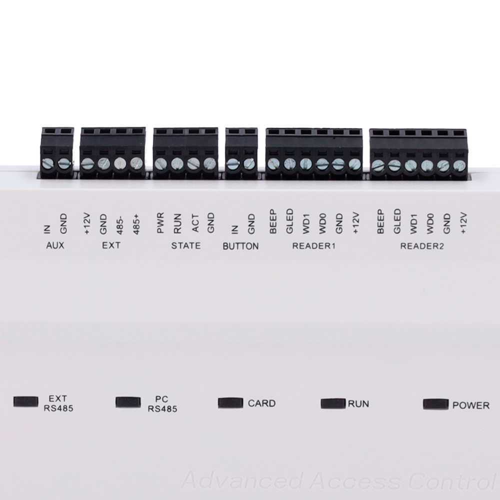 ZKTECO ZK-INBIO160PRO - Controladora de acceso Multi-identificación - Facial, huella, tarjeta, QR dinámico o PIN - Comunicación TCP/IP - 2 lectores por Wiegand | 2 lectores por OSDP - Salida de relé para 1 puerta - Software Accesos: ZKBioCV - imagen 2
