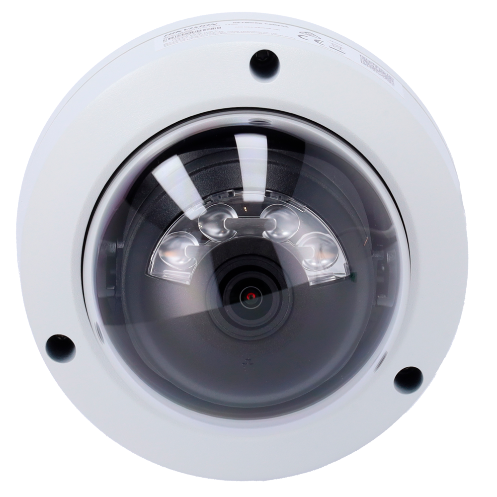 HIKVISION DS-2CD2143G2-LIS2U(2.8mm) - Hikvision - Cámara Domo IP gama PRO - Resolución 4 Megapixel (2688x1520) - Lente 2.8 mm | Micrófono dual en array - Luz híbrida alcance 30 m | PoE | MicroSD | IP67 - AcuSense | MD2.0 | Audio | Alarmas | IP67 | IK10 - imagen 3