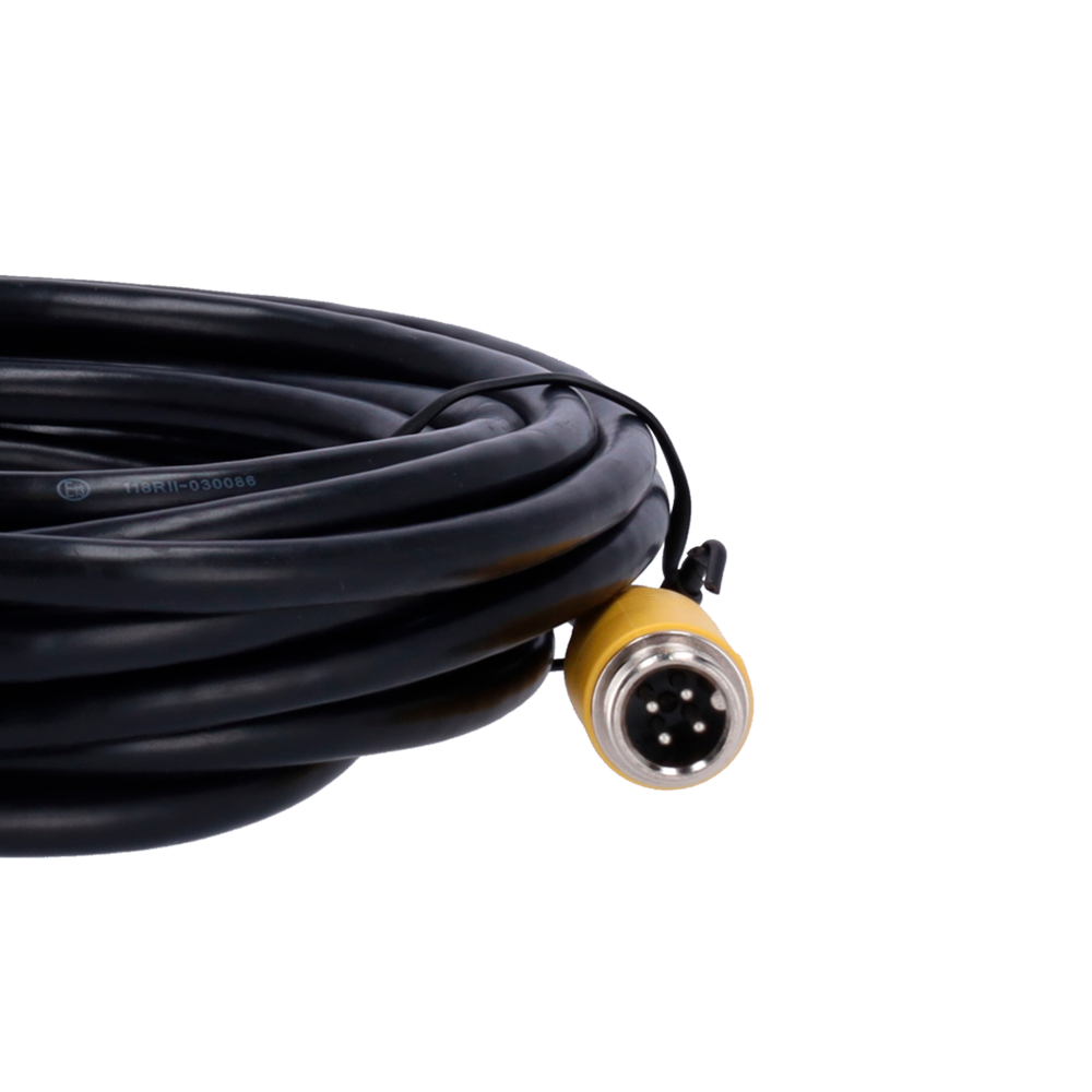 STREAMAX ST-4PIN-AHD-180 - Streamax - Cable para cámaras AHD - Conector M12 aviación - 4 Pines - Longitud 18m - Hembra - Hembra - imagen 3