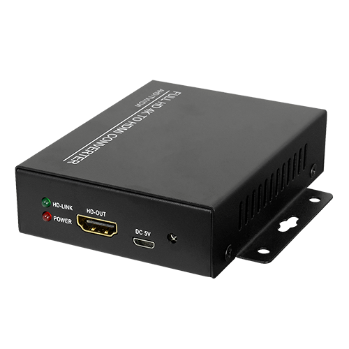 SAFIRE SF-BNC4K-HDMI - Convertidor BNC a HDMI - 1 entrada BNC - 1 salida HDMI 1080p - 1 salida BNC (loop con BNC in) - Resolución de salida 1080p - Resolución de entrada de vídeo hasta 8 Mpx - imagen 3