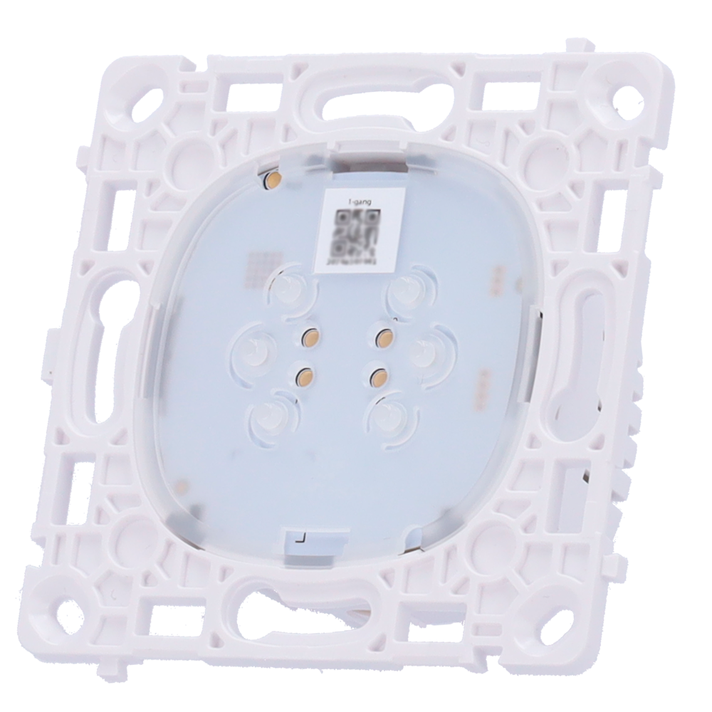 AJAX AJ-LIGHTCORE-1G-VERT - Relé interruptor inteligente simple vertical - Inalámbrico 868 MHz Jeweller - Alcance de comunicación hasta 1100 m - Alimentación 230 V AC 50 Hz - Sin necesidad de cable neutro - Ajax - LightSwitch LightCore Vertical (1 Gang) - imagen 3