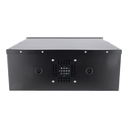 MARCA BLANCA LOCKBOX-4U - Caja metálica cerrada para DVR - Específico para CCTV - Para grabadores de hasta 4U rack - Cerradura de leva - Ventilador incluido - Calidad y resistencia - imagen 3