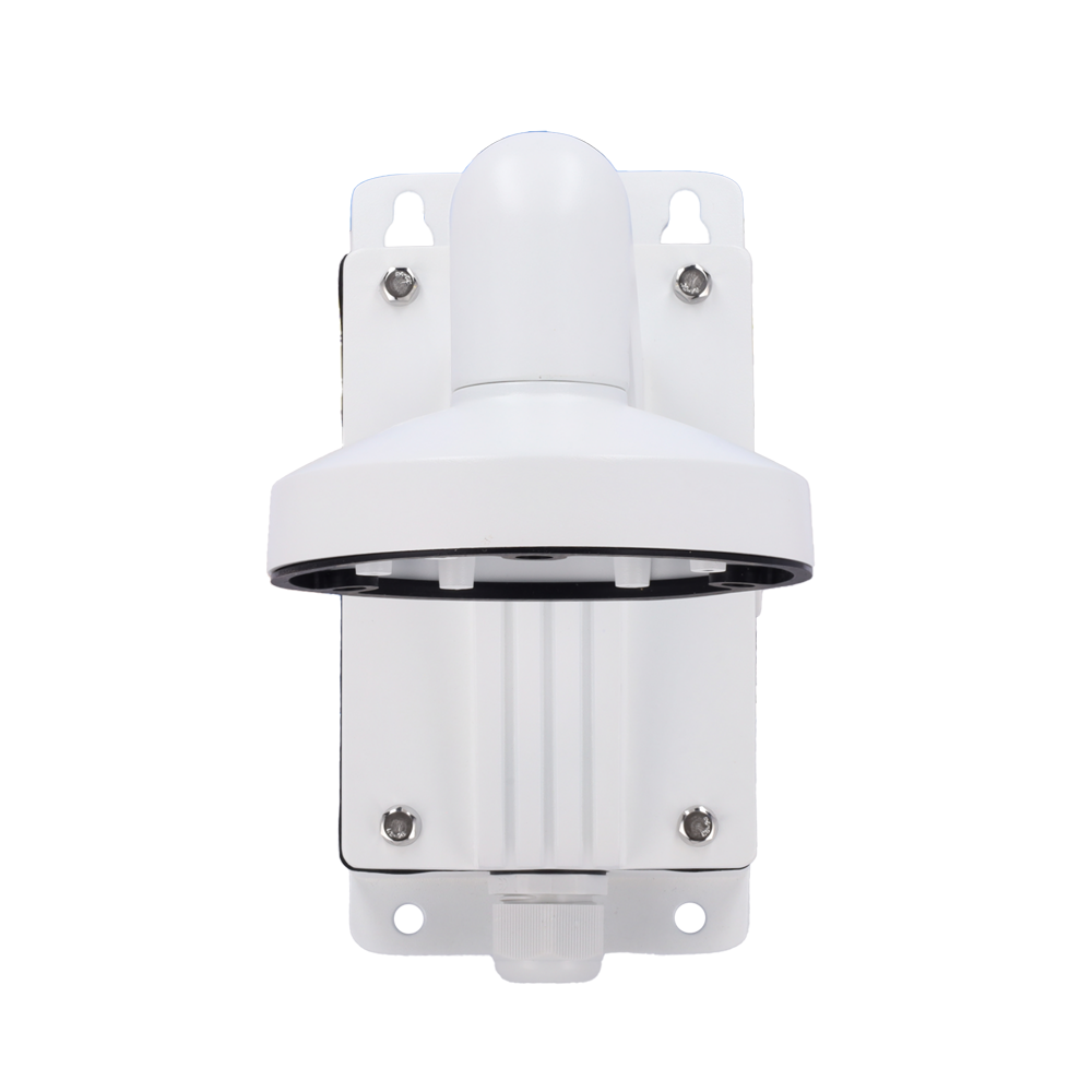 HIKVISION DS-1273ZJ-135B - Soporte de pared - Caja de conexiones integrada con tapón estanco - Apto para uso en exterior - 243 (Al) x 136 (An) x 290 (Fo) mm - Carga máxima de hasta 4.5 kg - Color blanco - imagen 3