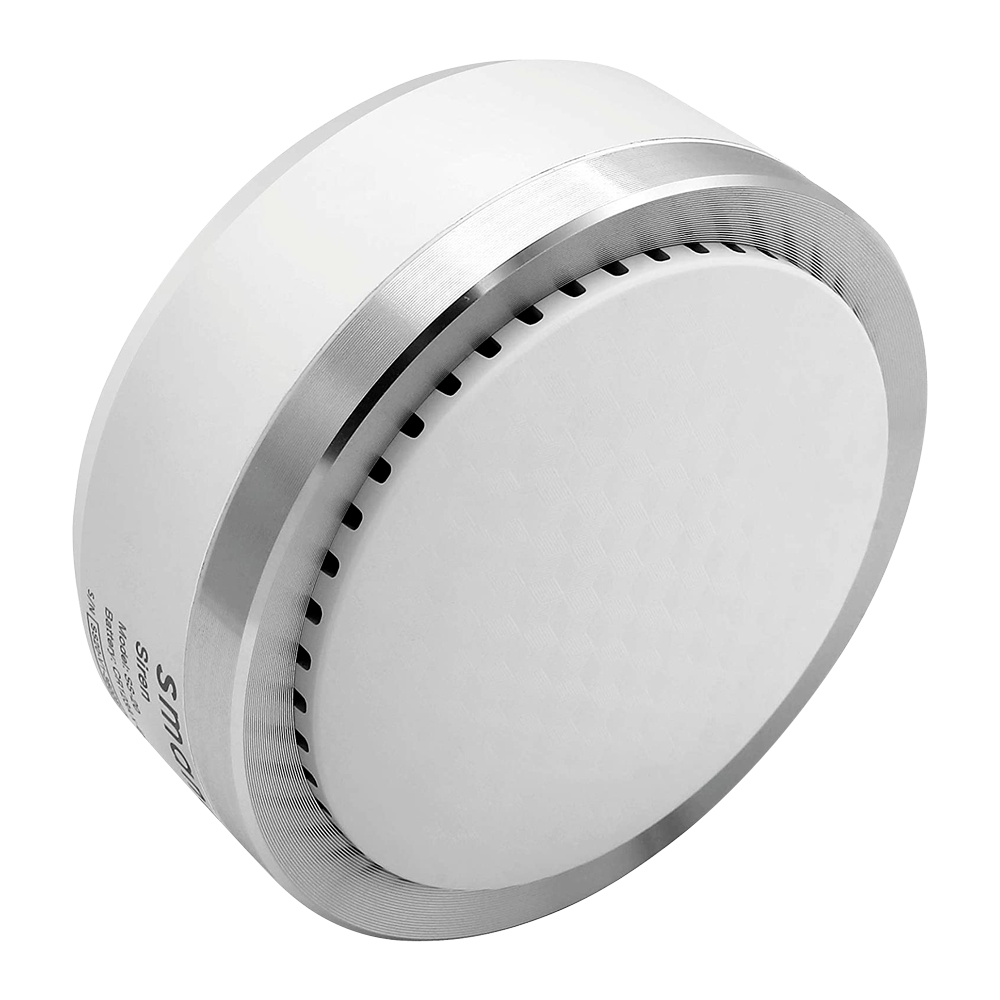 SMANOS SS-20 - Sirena para interior - Inalámbrico 868 MHz - Presión sonora máxima 90 dB - Antena interna - Alimentación 4 pilas CR123A 3.0 V - Uso interior - Compatible con central K1 - imagen 3