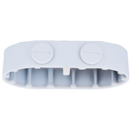 UNIVIEW UV-TR-JB08 - Caja de conexiones - Para cámaras domo doble canal - Apto para uso exterior - Instalación en techo o pared - Pasador de cables - Color blanco | 48mm x 176mm x 107mm (Ø) - imagen 3