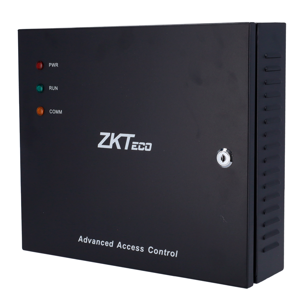 ZKTECO ZK-INBIO-BOX - Caja para controladora - Compatible con controladoras INBIO Series - Tamper de apertura - Cierre con llave - Fuente de alimentación | Espacio para batería - Indicadores LED de estado - imagen 3