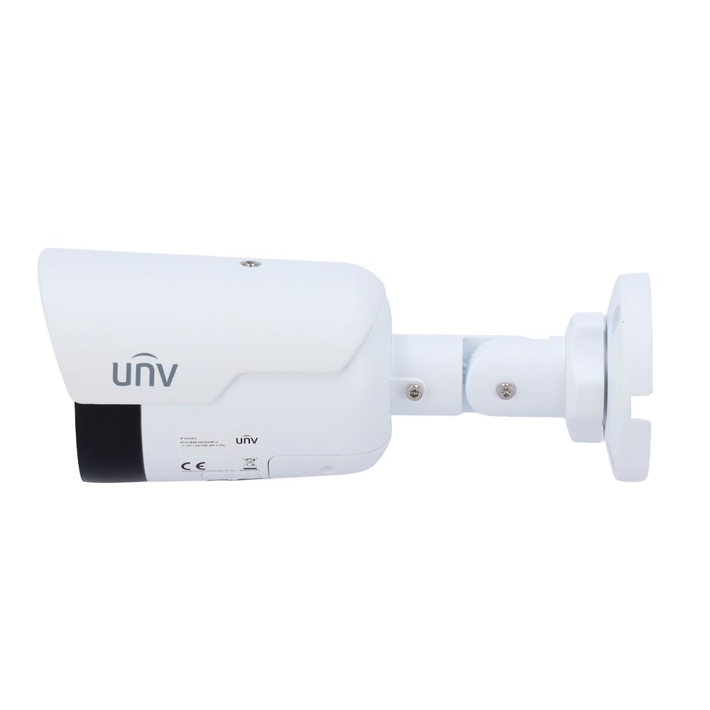 UNIVIEW UV-IPC2124SB-ADF28KMC-I1 - Cámara Bullet IP Uniview - Gama Prime - 4 MP | Lente 2.8 mm | microSD 512 GB - IR 40 m | Luz blanca 40 m | WDR 130 dB - Wise-ISP | Dual Light | Conteo - PoE | UMD | SIP | IP67 - Botón de reset | Micrófono | Altavoz - imagen 3