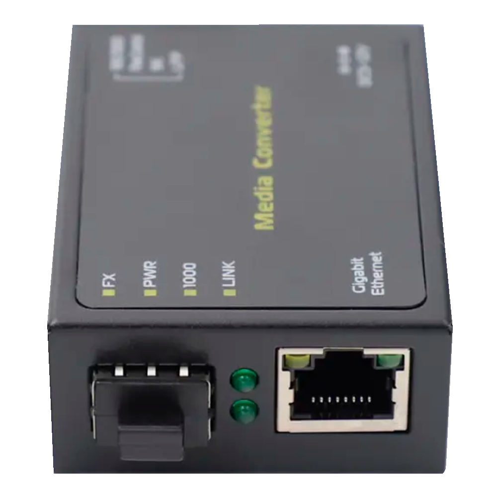 MARCA BLANCA MC-1GE-SFP-MINI - Gigabit Ethernet Media Converter profesional - Conversión pura entre interfaz UTP y fibra - Puerto de cobre RJ45 10/100/1000M autoadaptativo - Puerto óptico flexible SFP 100M/1000M de velocidad - Extensión troncal de fibra h - imagen 3
