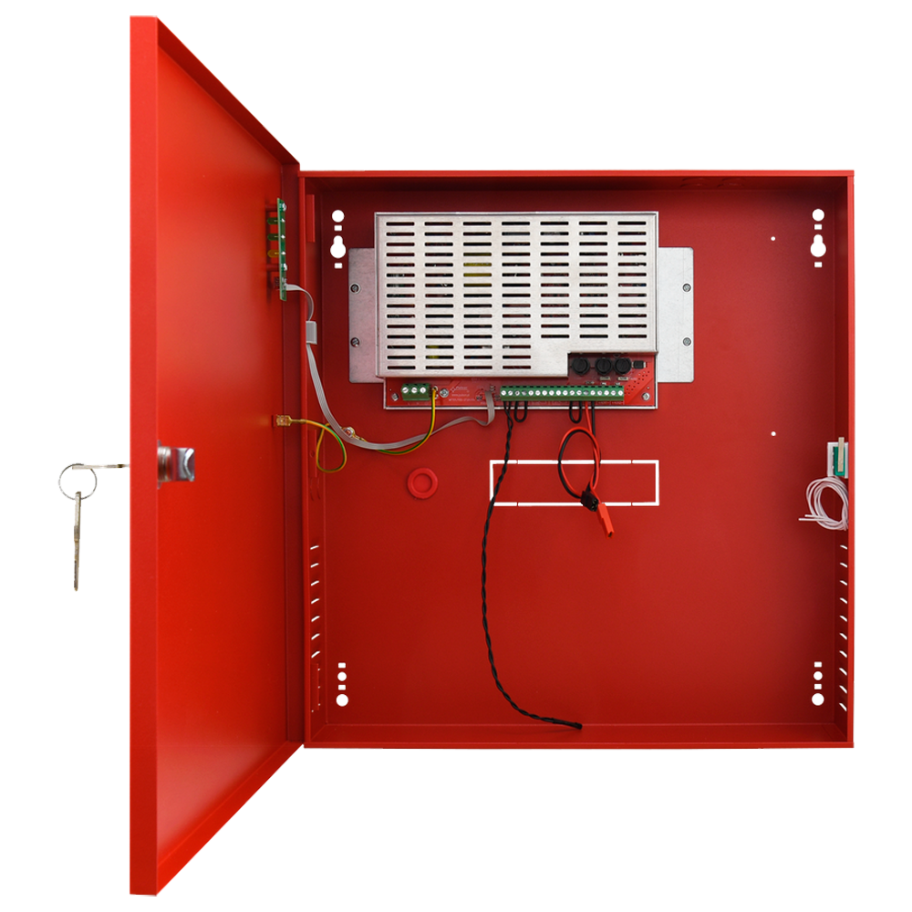 MARCA BLANCA PD-5A17-FIRE - Fuente de alimentación - Certificado EN54-4 - Corriente de salida 4.2A - Máximo hasta 5A durante 5 minutos - Salidas auxiliares de fallos - Capacidad para 2 baterías de 12V 17Ah - imagen 3