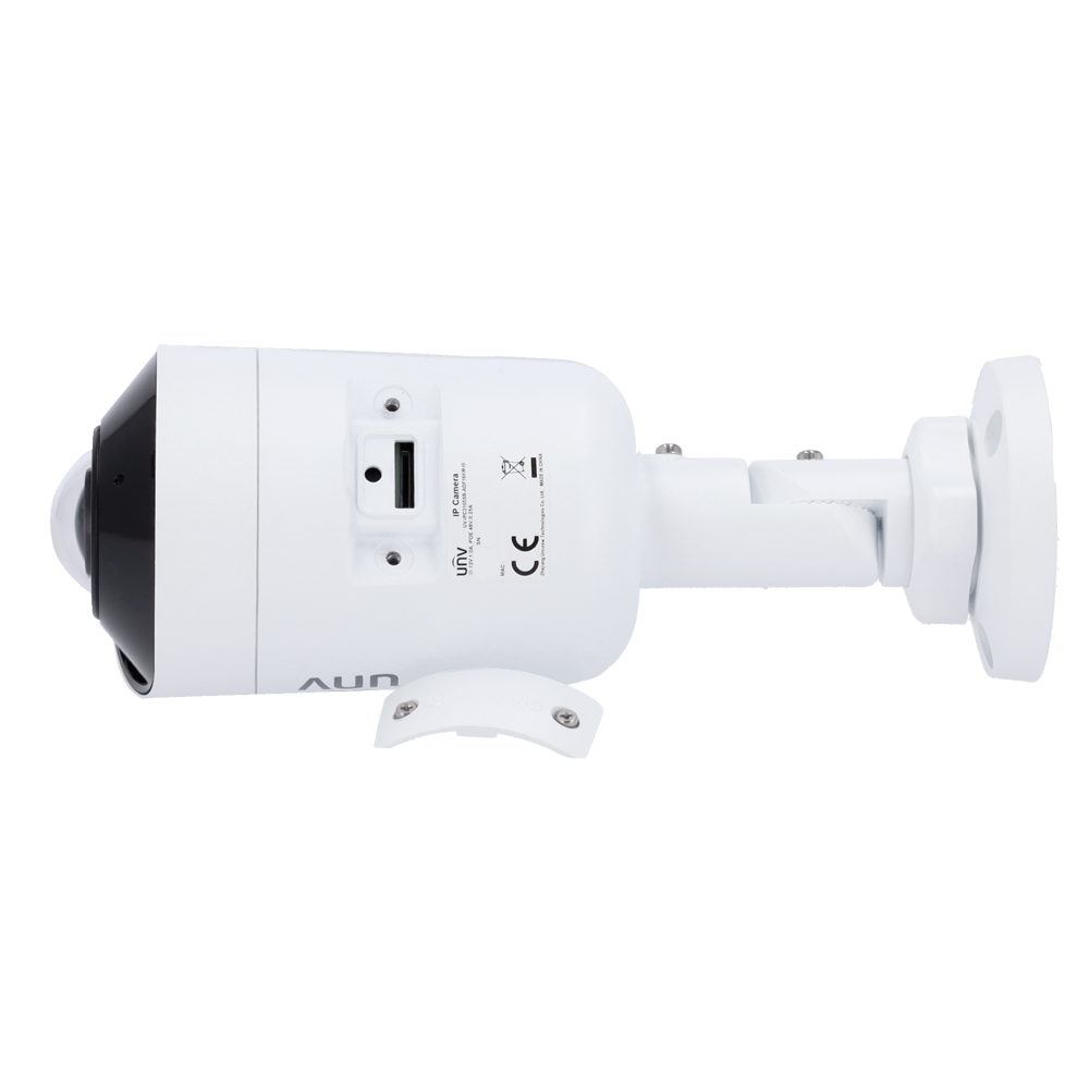 UNIVIEW UV-IPC2105SB-ADF16KM-I0 - Cámara Bullet IP Uniview - Gama Prime - 5 MP | Lente 1.6 mm | microSD 256 GB - IR 20m | WDR 120 dB | Dewarping 1-9 - Lente Gran Angular, imagen 180º - PoE | UMD | SIP | IP67 - Botón de reset | Micrófono incorporado - imagen 3
