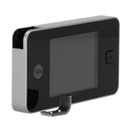 YALE-DOORVIEWER500-SILVER - Mirilla digital - Cámara 0.3 Mpx | Ángulo de visión 105º - Pantalla LCD TFT 3.2" - Puertas con espesor entre 38 y 110 mm - Alimentación con baterías AAA - Color plata - imagen 3