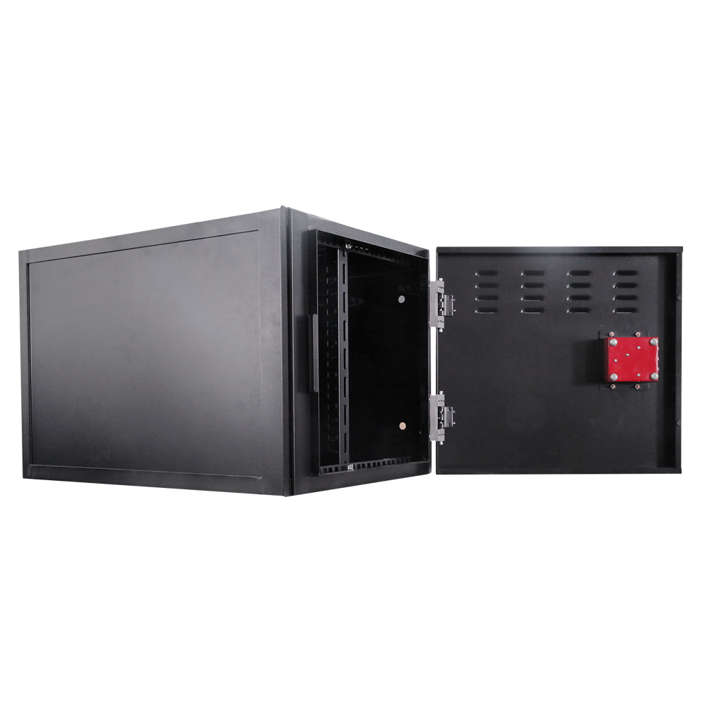 MARCA BLANCA LOCKBOX-6U-SL - Caja metálica cerrada para DVR - Específico para CCTV - Para grabadores de hasta 6U rack - Cerradura de leva - Compatible con el estandar de RACK de 19" - Calidad y resistencia - imagen 3
