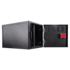MARCA BLANCA LOCKBOX-6U-SL - Caja metálica cerrada para DVR - Específico para CCTV - Para grabadores de hasta 6U rack - Cerradura de leva - Compatible con el estandar de RACK de 19" - Calidad y resistencia - imagen 3