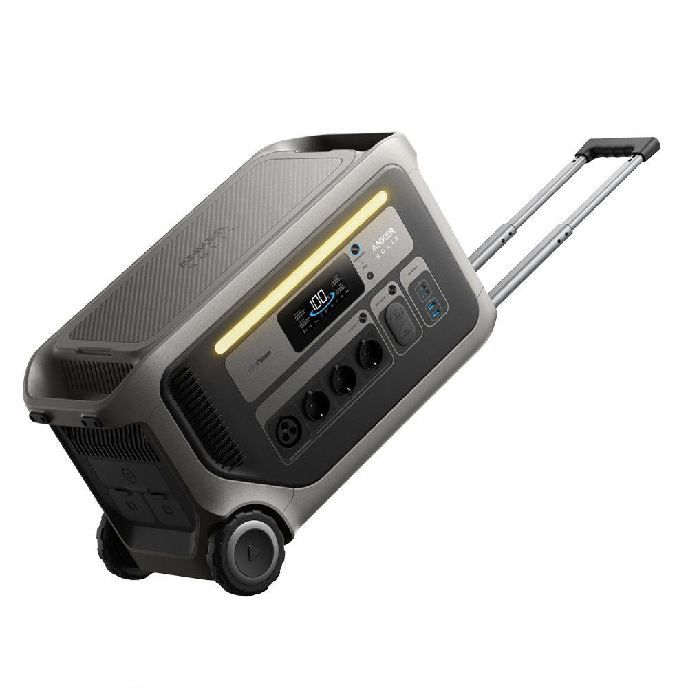 ANKER SOLIX ASOX-F3000 - Batería portátil Anker Solix - Gran capacidad 3072Wh - Potencia salida 3600W | 7200W pico - Salidas y formas de recarga múltiples - 4000 ciclos de vida - Control a través la APP - imagen 3