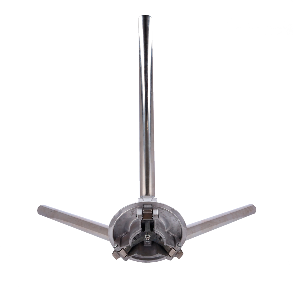 ZKTECO ZK-TSA64N-PRO - Repuesto para tornos - Específico para tornos trípode - Conjunto de brazos y dial - Compatible con ZK-TSx000-PRO - Ancho de paso 550 mm - Fabricado en acero inoxidable SUS304 - imagen 3