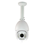 DAHUA PFB300C - Soporte techo - Altura 240 mm x 120 (Ø) mm - Apto para uso en exterior - Color blanco - Compatible con XSECURITY - Pasador de cables - imagen 3