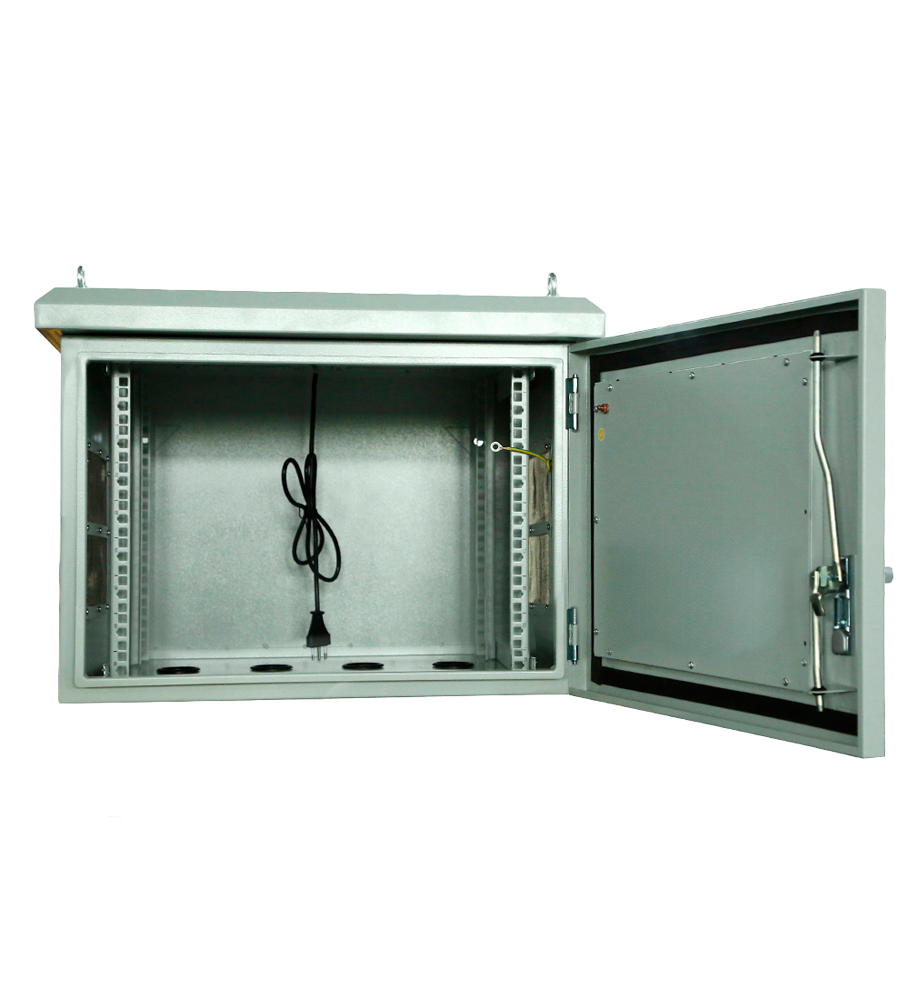 MARCA BLANCA RACK-6U-OUTDOOR - Armario rack para cualquier equipo de red - Capacidad para instalar dispositivos de hasta 6U - Protección IP65 total contra polvo y agua - Diseño de doble panel para aislamiento térmico - Techo con tejadillo protector para l - imagen 3