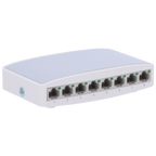 MARCA BLANCA SW08 - Switch de sobremesa - 8 puertos Fast Ethernet - Velocidad 10/100 Mbps - Plug &amp; Play - Soporta IEEE802.3x - Soporta MDI/MDI-X - imagen 3