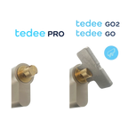 TEDEE-CYLINDER-MODULAR-EXXO - Cilindro regulable alta seguridad doble embrague - Anti-bumping, ganzúa, taladro y rotura - Apto para TEDEE-PRO y TEDEE-GO2 - Sistema de 7 pitones activos - Dimensiones desde 31 x 31 mm a 62 x 62 mm - Incluye 5 llaves físicas - imagen 3