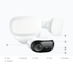 REOLINK RL-F751W - Reolink Camara Dual WiFi Floodlight F751W IA - 8MP (5120x1440) | Visión 180º Doble lente - Focos de Iluminación de 3000 Lumens - Deteccion PIR Personas / Vehículos / Mascotas - Audio Bidireccional / Ranura MicroSD - Apta para exterior - imagen 3