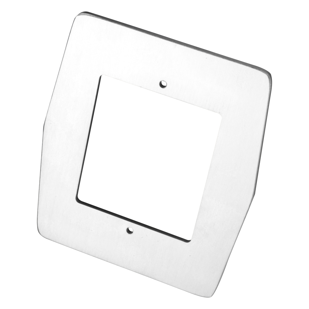 ZKTECO ZK-TSA10-1 - Placa de acero personalizada para tornos - Embellecedor para lectores biométricos - Apta para lectores ZK-FR1500 - Fabricada en acero inoxidable - Diseño ligero y elegante - Fácil instalación - imagen 3