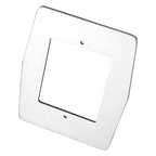 ZKTECO ZK-TSA10-1 - Placa de acero personalizada para tornos - Embellecedor para lectores biométricos - Apta para lectores ZK-FR1500 - Fabricada en acero inoxidable - Diseño ligero y elegante - Fácil instalación - imagen 3
