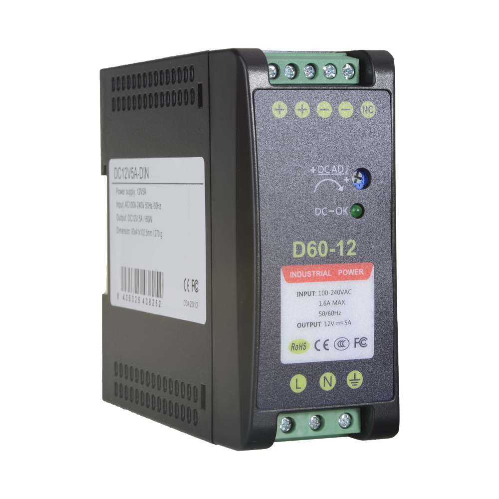 MARCA BLANCA DC12V5A-DIN - imagen 3