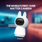 AQARA AQ-CH-C14D - Aqara Cámara WiFi Hub G350 - Resolución 4K (2.5K) / Detección IA / Zoom 9X - Thread Border Router / Motorizada Autotracking - WiFi 6 Dual / Zigbee 3.0 / Bluetooth / Thread - Soporta USB-C 5V/2A - Compatible con Apple Homekit / Alexa y G - imagen 3