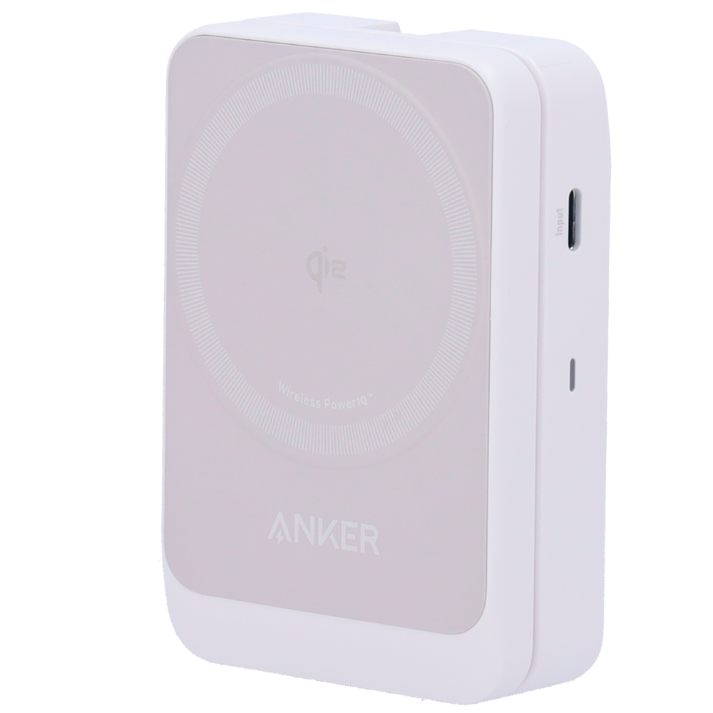 ANKER ANK-2557-3-IN-1-W - Cargador inalámbrico 3 en 1 Anker - Tecnología Magsafe - Carga rápida: iPhone, Airpods, Apple Watch - Carga 3 dispositivos a la vez - Acepta modo vertical o horizontal - Plegable | Color blanco - imagen 3