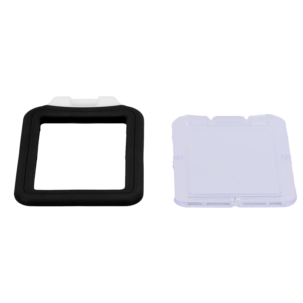 MARCA BLANCA CARD-HOLDER-V-BLACK - Porta-tarjetas RFID - Disposición vertical - Formato CR80: 54 (An) × 85 (Al) mm - Láminas de plástico protectoras - Fabricado en silicona - Color negro - imagen 3