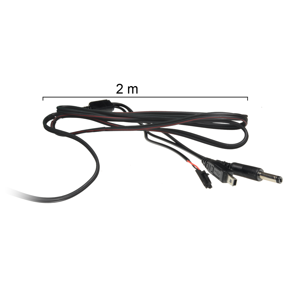 SAFIRE SF-BATT-75V-3200WH - Batería zinc-aire - Voltaje 7.5 V / Capacidad 3200 Wh - Triple conector DC: Jack, mini USB y mólex - Longitud cable 2 m - Compatible con Ajax y RSI Videofied - 158 (Al) x 260 (An) x 188 (Fo) mm / 7.6 Kg - imagen 3