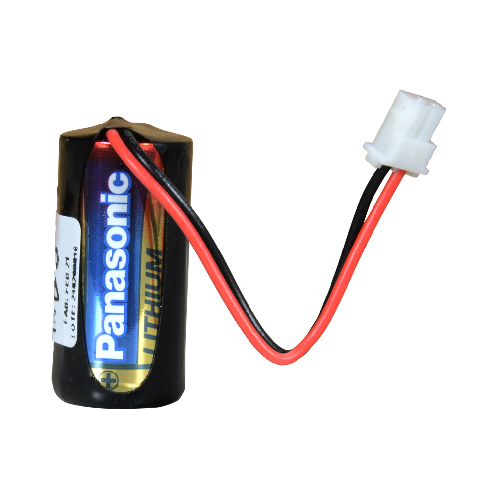 PANASONIC BATT-2XCR123A-P - Pack 2x pilas CR123A / CR17345 / 5018LC - Panasonic - Litio Li-MnO2 no recargable - Tensión 6.0V / Retráctil Molex 5284 - Capacidad nominal 1400mAh - Compatible Visonic Next Cam PG2 y K9 PG2 - imagen 3