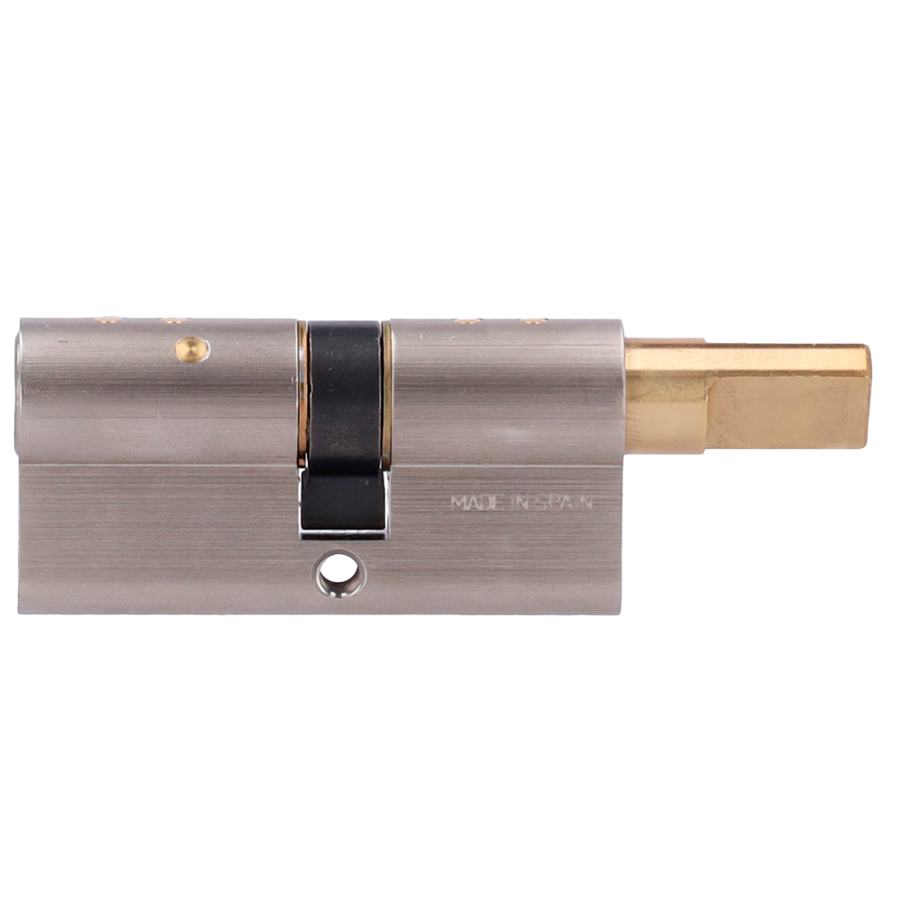 YALE-CYLINDER-HSK-3035 - Cilindro de alta seguridad doble embrague - Anti-bumping, ganzúa, taladro y rotura - Apto para YALE-LINUS-L2 - Sistema de 7 pitones activos y 2 sensores - Dimensiones 30 (interior) x 35 (exterior) mm - Incluye 2 llaves físicas - imagen 3